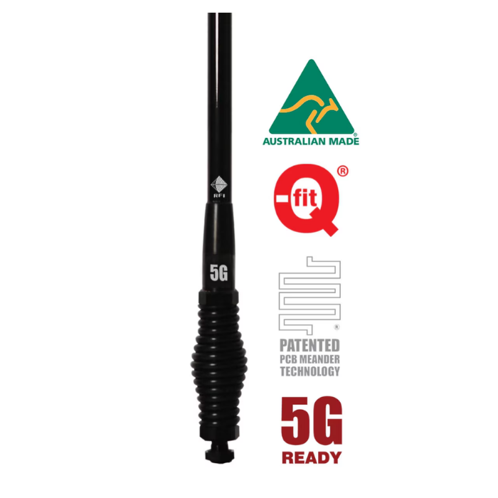 Collection of RFI CDR8194-B Q-Fit 5G LTE Collinear Antenna, 698-3800 MHz in a gallery layout