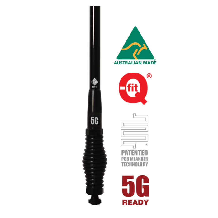 Collection of RFI CDR8195-B Q-Fit 5G LTE Collinear Antenna, 698-3800 MHz in a gallery layout
