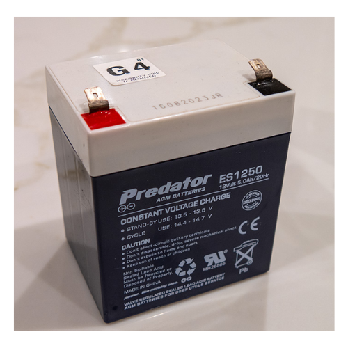 Collection of Chiayo C1000BATT 12v 5.0AH Rechargeable Battery for C1000 and StagePro in a gallery layout