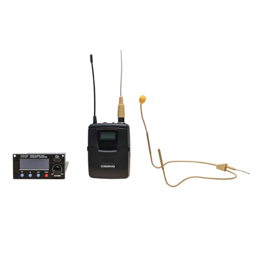 Collection of Chiayo C1HS Add-on Wireless Headset Microphone and Receiver in a gallery layout