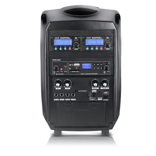 Collection of Chiayo FOC5KIT2 Focus 505 with Wireless Handheld Mic, Stand & Bag Back in a gallery layout