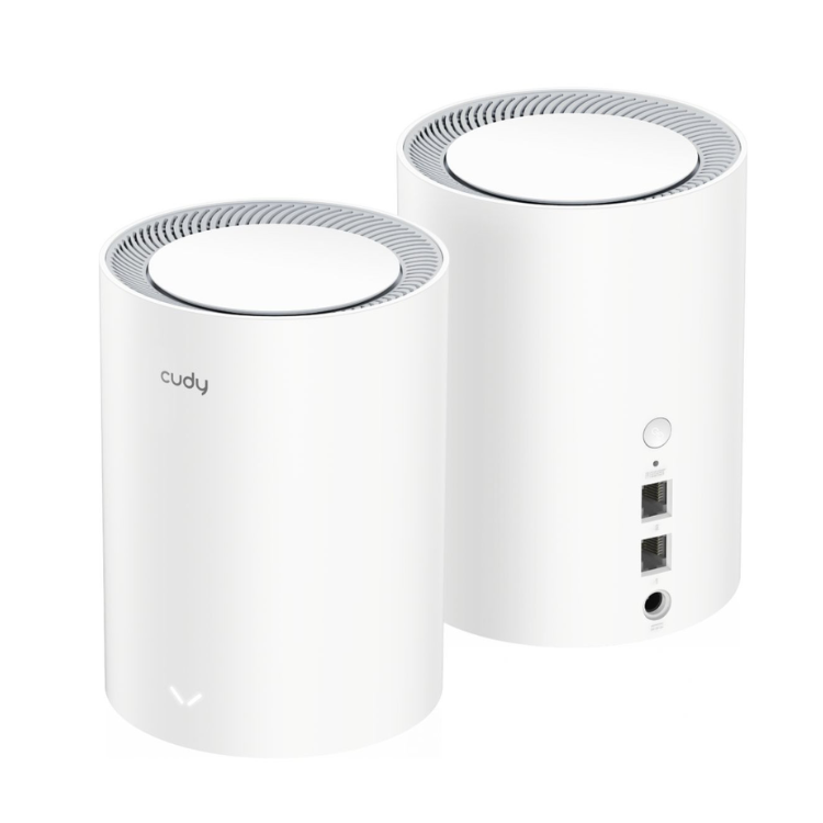Collection of Cudy M3000 V2 Wi-Fi Twin Pack extenders in a gallery layout
