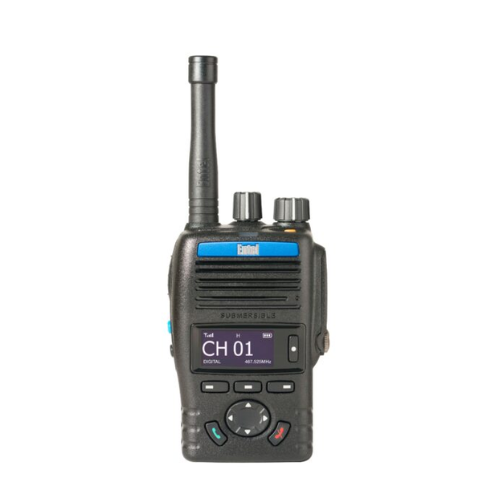 Collection of Entel DX585M-IS Atex 450-470MHz Marine UHF 4W Digital/Analogue Portable Radio in a gallery layout