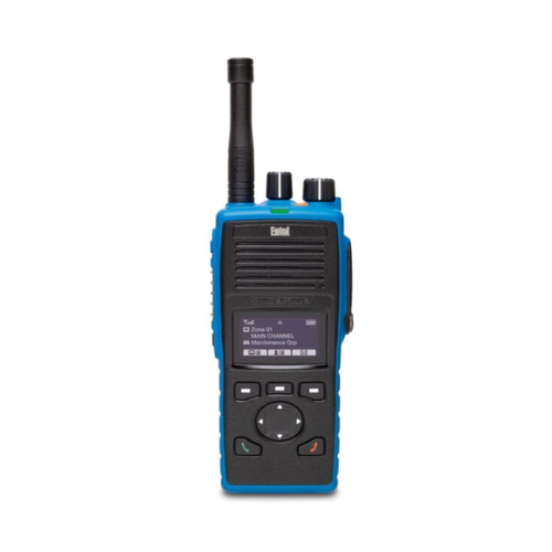Collection of Entel DT825- Submersible 136-174MHz 4W DMR/Analogue Display radio in a gallery layout