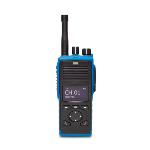 Collection of Entel DT885M Atex Handheld Marine UHF 2W Digital/Analogue Portable Radio in a gallery layout