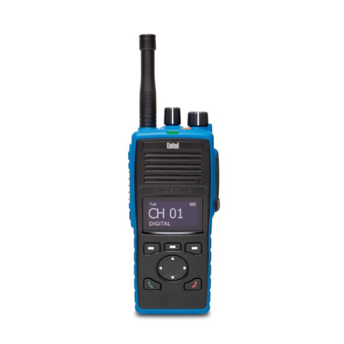 Collection of Entel DT985M-Atex Handheld Marine UHF 1W Digital/Analogue Portable Display Radio in a gallery layout