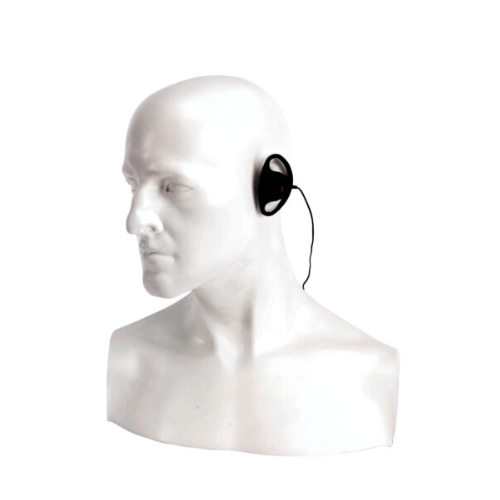 Collection of Entel EHPDX ‘D’ shaped, soft rubber-feel earpiece in a gallery layout