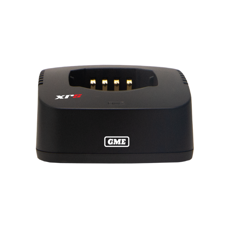 Collection of GME BCD026 Single Desktop Charger for XRS-660 in a gallery layout