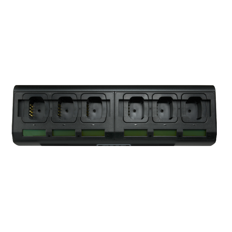 Collection of GME BCM002 Six Bay Desktop Multi Charger in a gallery layout