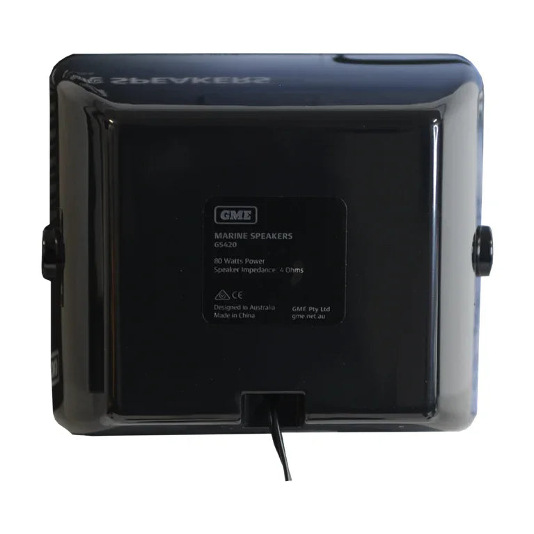 Collection of GME GS420 black marine speaker in a gallery layout