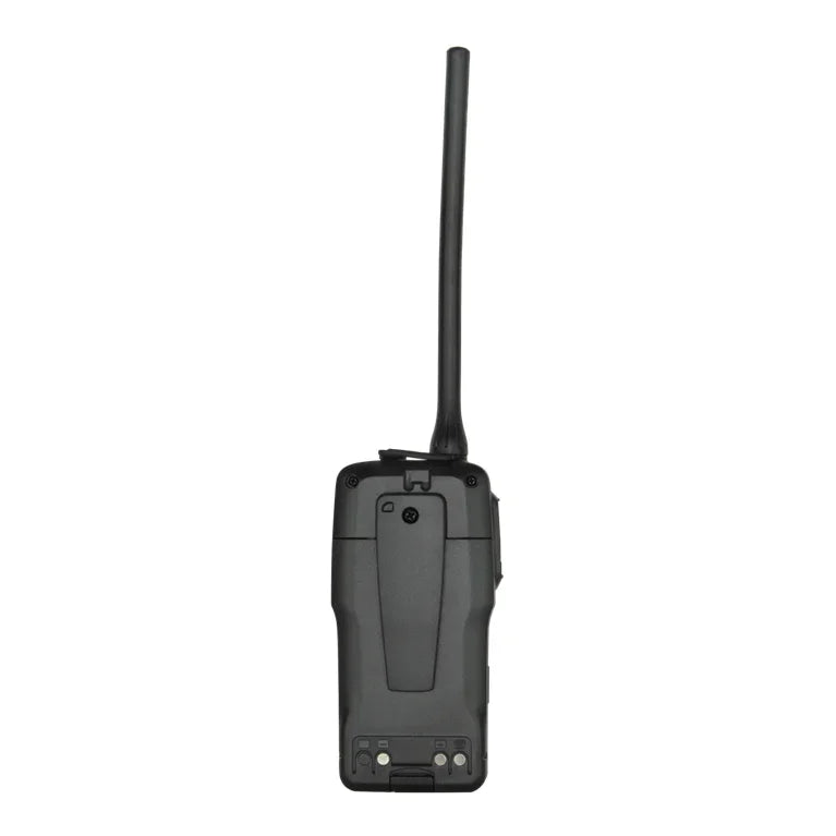 Collection of GME GX625B VHF marine radio black in a gallery layout