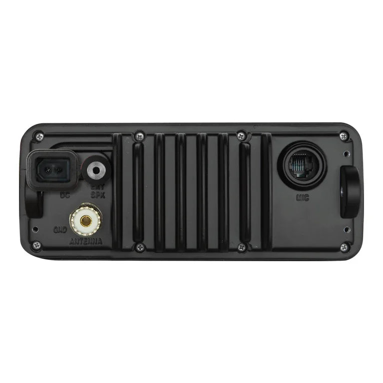 Collection of GME GX700B VHF marine radio black in a gallery layout