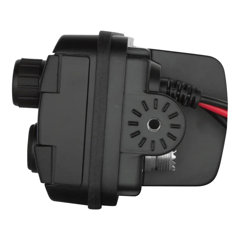 Collection of GME GX700B VHF marine radio black in a gallery layout