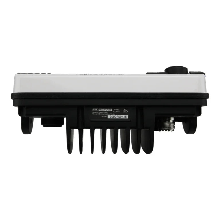 Collection of GME GX750W VHF marine radio white in a gallery layout