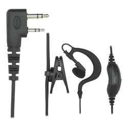 Collection of GME HS009 earpiece parts in a gallery layout