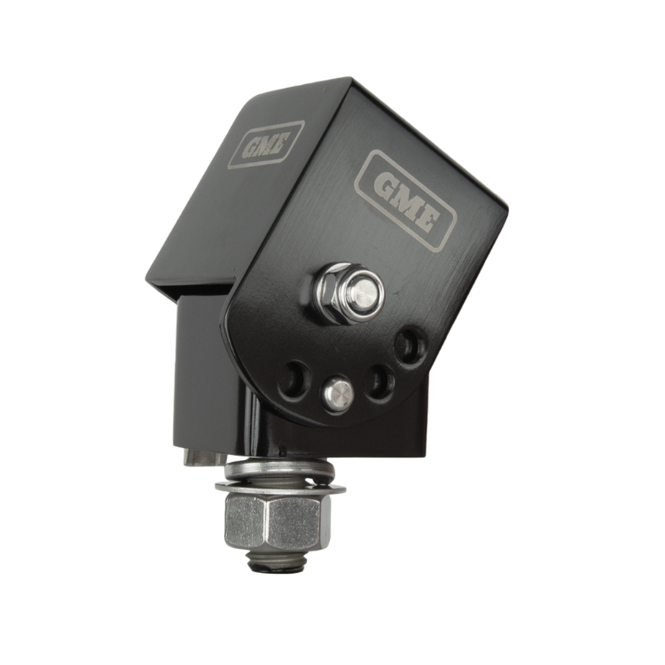 Collection of GME MB042B fold-down antenna mount, black finish in a gallery layout