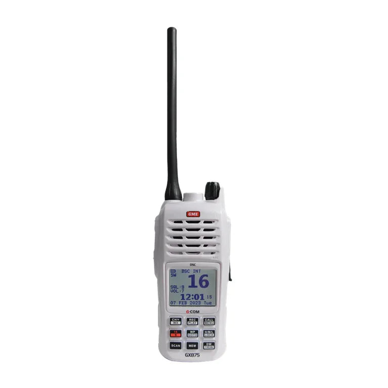Collection of GME GX875 front marine VHF in a gallery layout