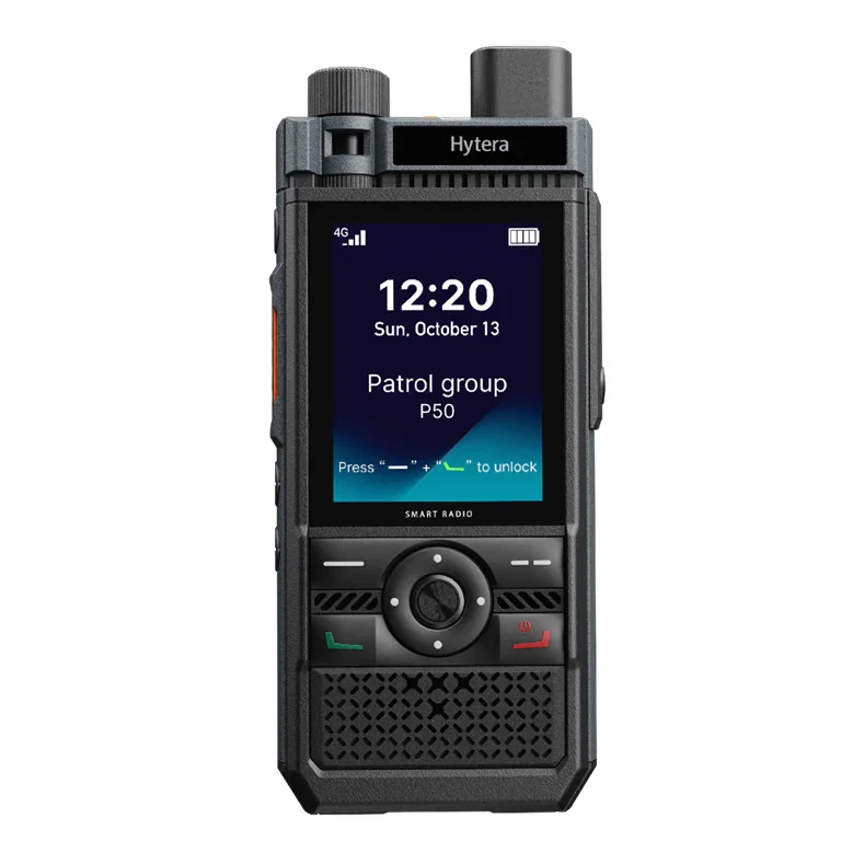 Collection of Hytera P50 Push to Talk over cellular radio in a gallery layout