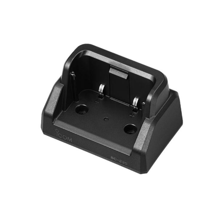 Collection of A black Ycom BC-E23B battery charging dock with a textured matte finish in a gallery layout