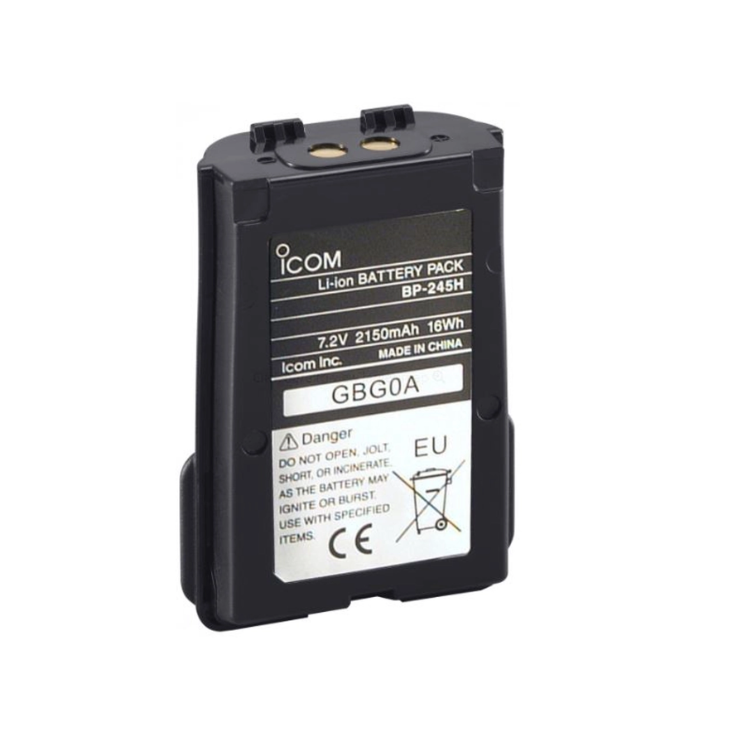 Collection of Icom BP-245H Battery, IC-M73 in a gallery layout