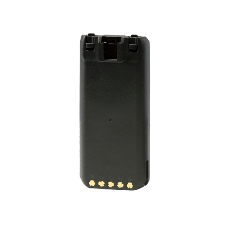 Collection of A black rectangular replacement battery with gold-colored metal contacts on one end in a gallery layout