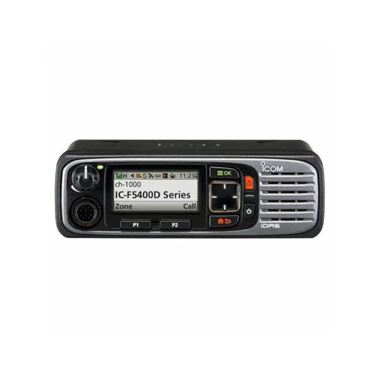 Collection of Icom F5400D mobile radio in a gallery layout