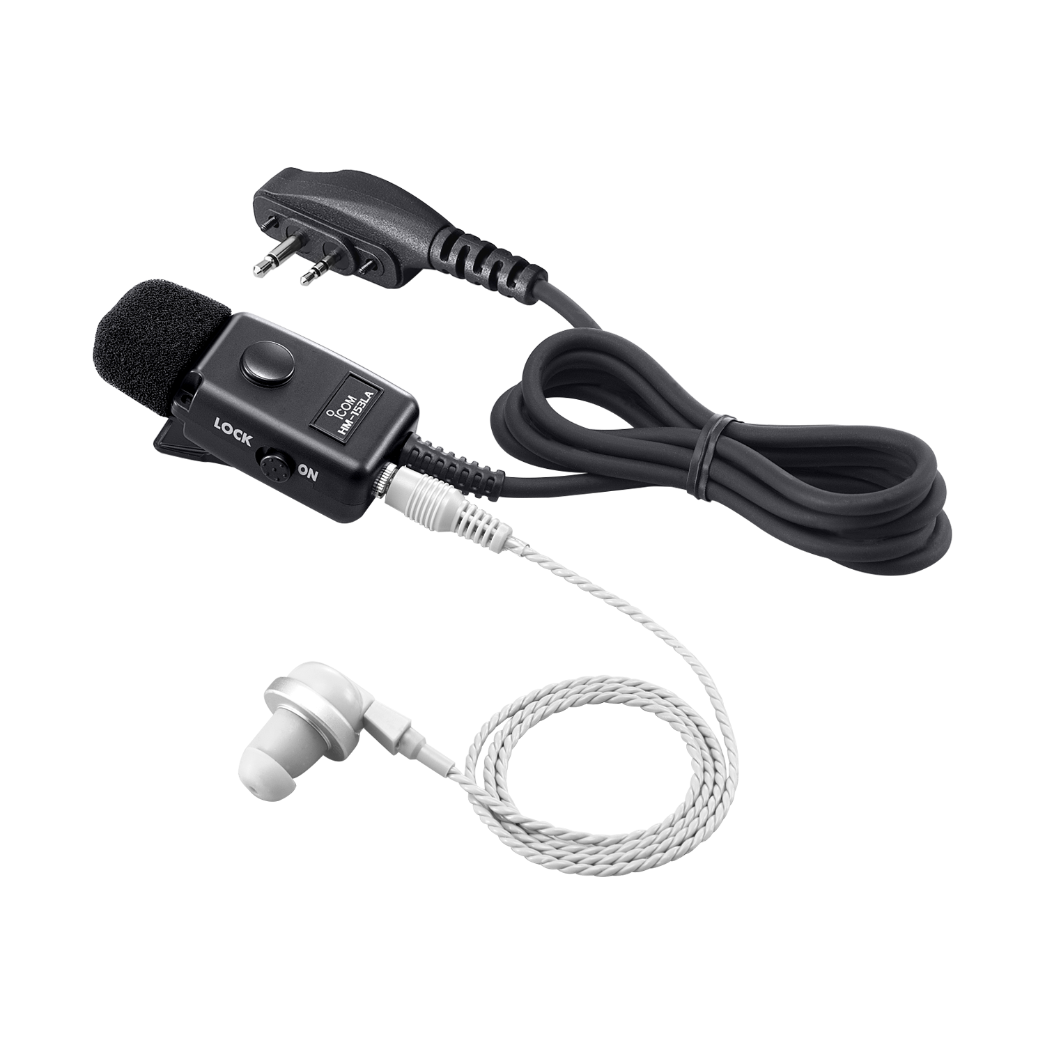 Collection of icom hm-153la hm153la in ear audio earpiece in a gallery layout