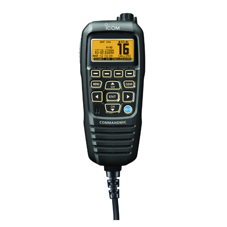 Collection of Icom HM-195GB CommandMic, Marine VHF Remote Speaker Mic in a gallery layout
