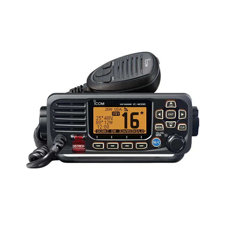 Icom Audio System System Icom IC-M330GE Marine VHF Radio with GPS – Mobile Systems
