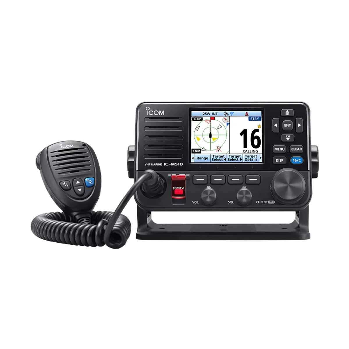 Collection of Icom M510E Marine Radio in a gallery layout