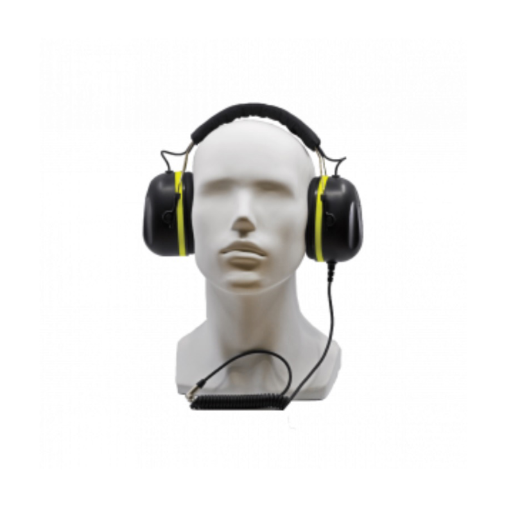 Collection of logic heavy duty over the head listen only headset in a gallery layout