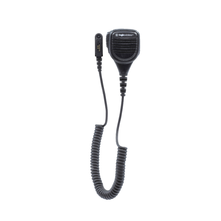 Collection of logi wireless remote speaker microphone with multipin connector in a gallery layout