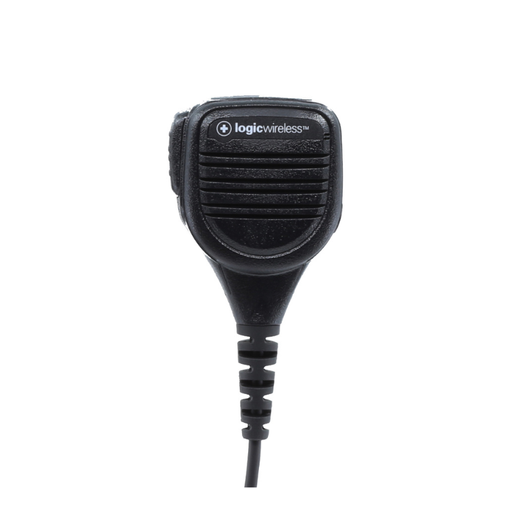 Collection of logic wireless remote speaker microphone in a gallery layout