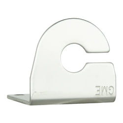 Collection of GME MB415SS 2.5mm "L" Bracket with Cable Slot - Stainless Steel in a gallery layout