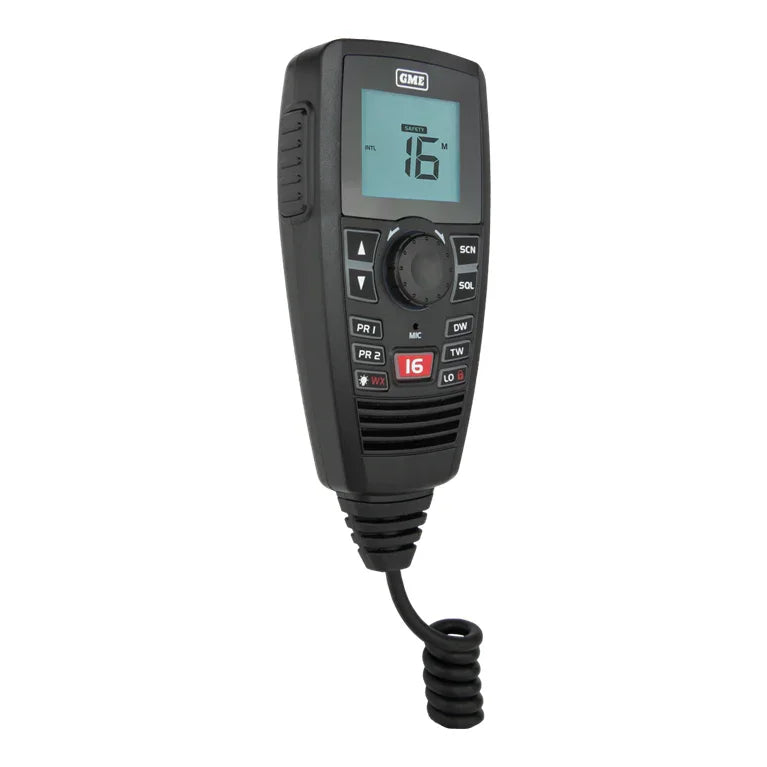 Collection of GME GX750 Black Box VHF Marine Radio in a gallery layout