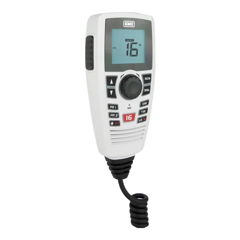 Collection of GME GX750 Black Box VHF Marine Radio in a gallery layout