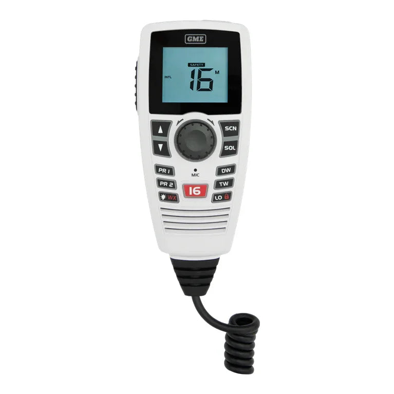 Collection of GME GX750 Black Box VHF Marine Radio in a gallery layout