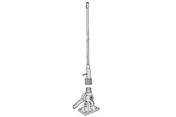 Collection of opek vhf marine antenna and base in a gallery layout