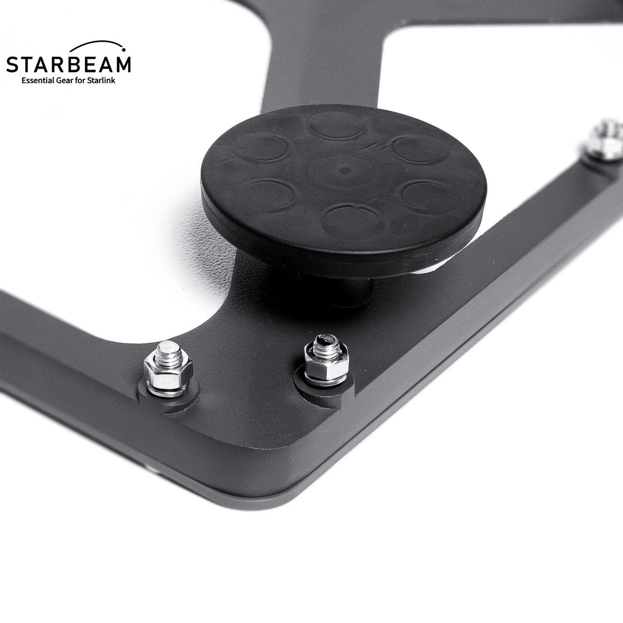 Collection of STARBEAM Starlink Mini Vehicle Mount with Magnetic Feet and Cover, magnetic feet detail in a gallery layout