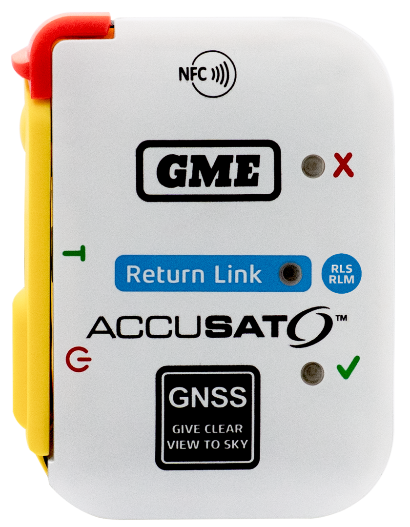 Collection of GME MT620GR Personal Locator Beacon with Return Link Service - front view in a gallery layout