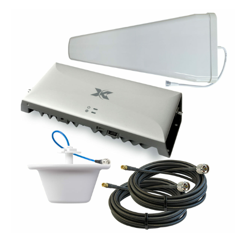 Collection of Nextivity CEL-FI GO G41-JE 2Degrees Building Wideband LPDA Pack inc. Ceiling Dome RPR-CF-01015 in a gallery layout