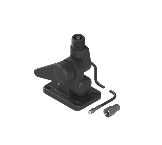 Collection of Pacific Aerials P6751 Longreach Pro fold-down mount in black in a gallery layout