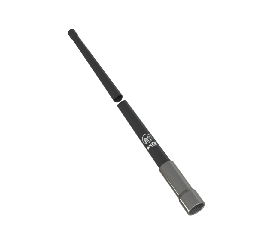 Collection of White telescopic rod on a white background in a gallery layout