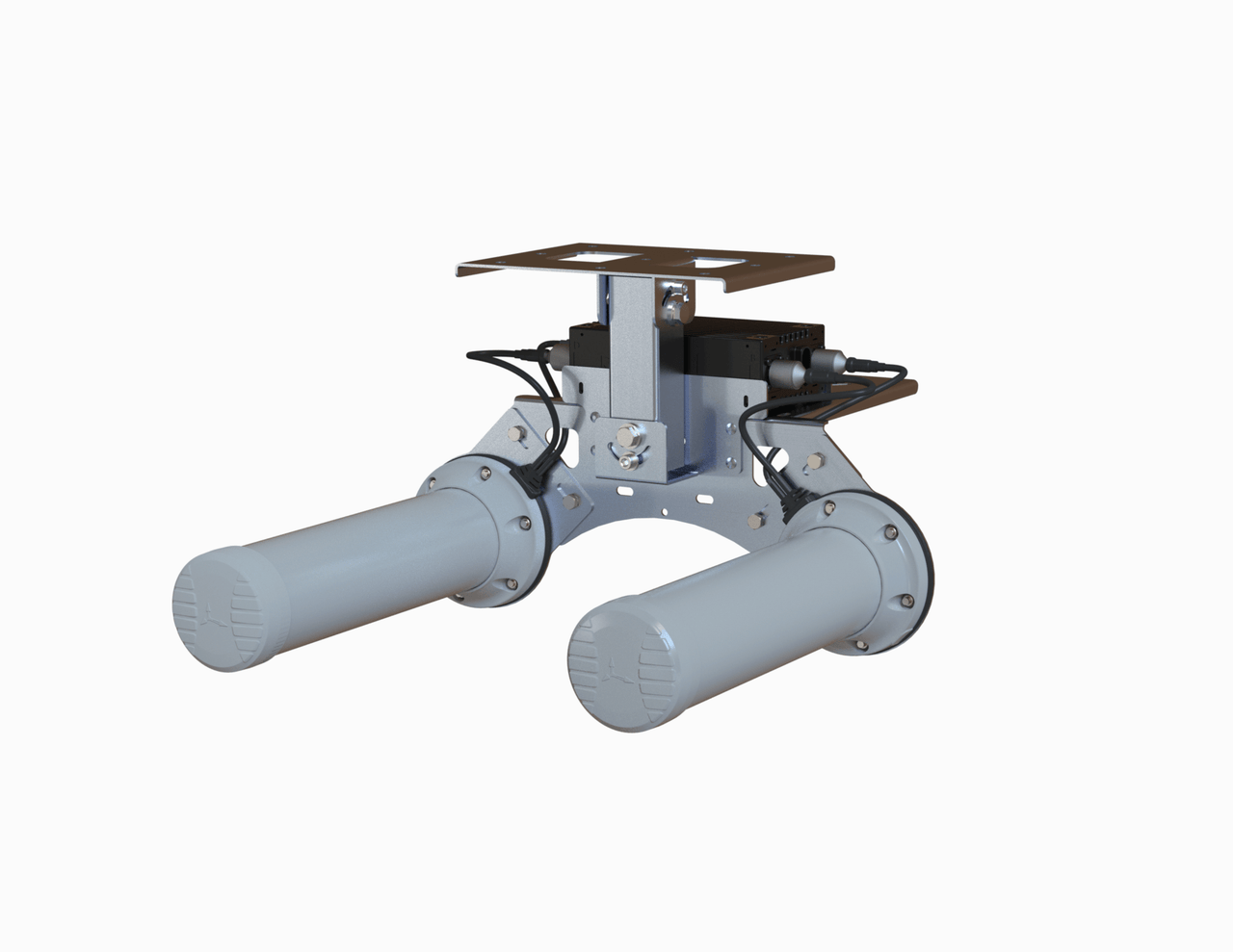 Collection of Poynting HELI-21 tunnel antenna, front view in a gallery layout