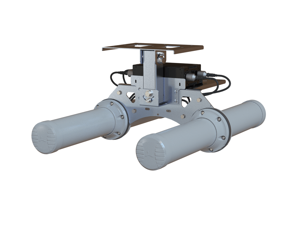 Collection of Poynting HELI-22 tunnel antenna, front view in a gallery layout