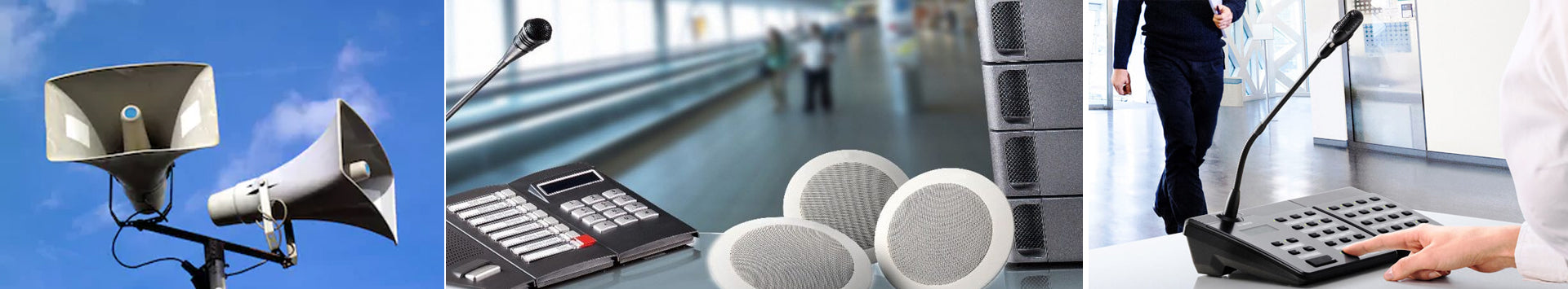 Public Address System collection banner