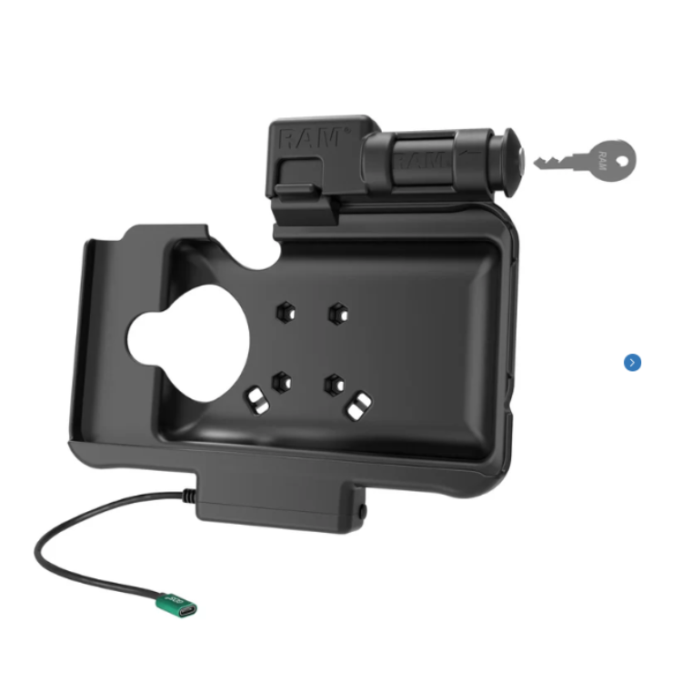 Collection of ram-hol-sam58cpklu tablet powered cradle empty in a gallery layout