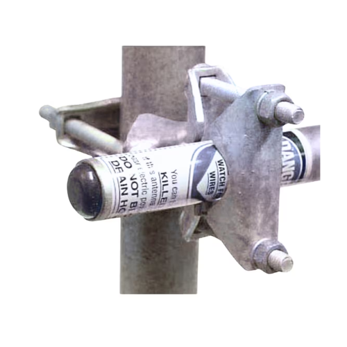 Collection of RFI-UNV Antenna Clamp Universal Right Angle Galv Bolts -20-52mm in a gallery layout