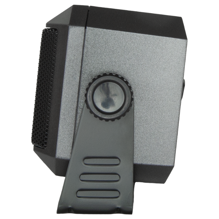 Collection of GME SPK04 extension speaker, black, side profile view in a gallery layout