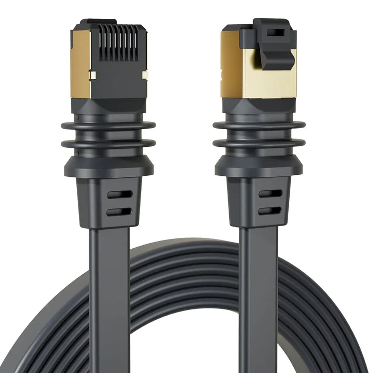 Collection of STARBEAM Starlink Gen3 Flat Ethernet Cable 10m, low-profile flat cable in a gallery layout